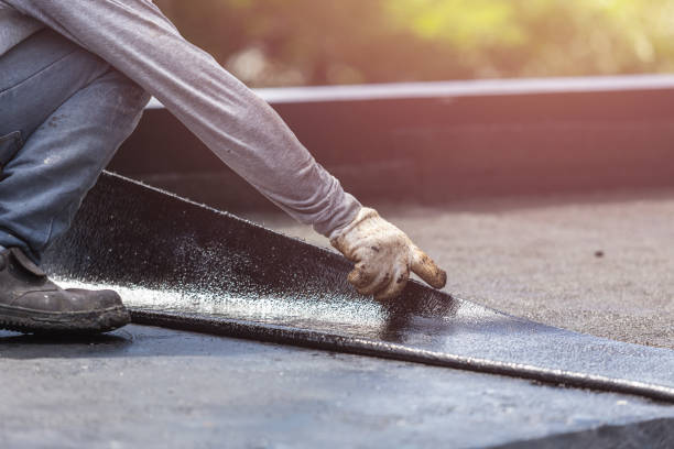Professional Wet Basement Repair technician working in Midland, MI
